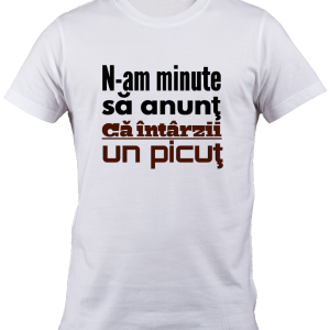 Tricou N-am minute