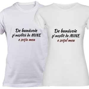 Set 2 Tricouri Sotia si Sotul