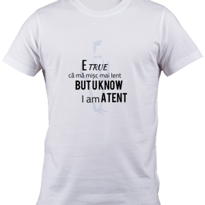 Tricou Barman - E true ca ma misc mai lent