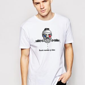 Tricou Decebal Sunt roman si Dac + TEXT